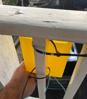 How to use a luminaria tie