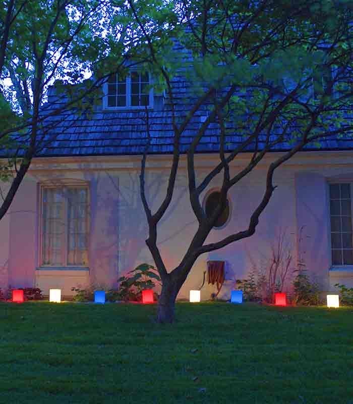 Patriotic Luminaries in use