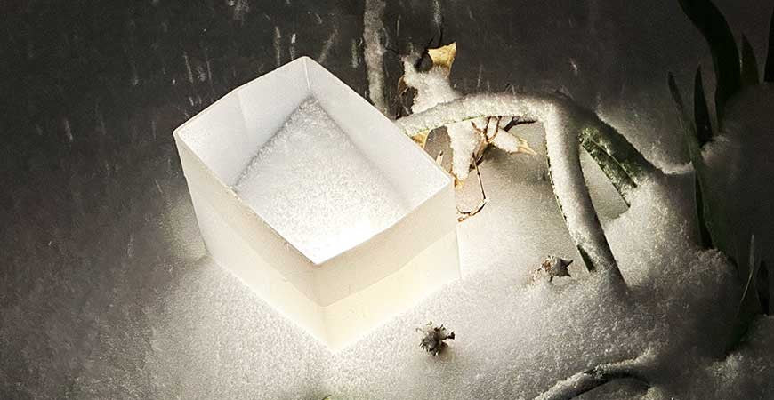 Snow and Luminaries