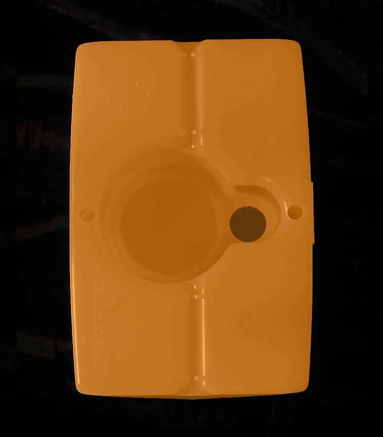 View of Brown Luminary bottom