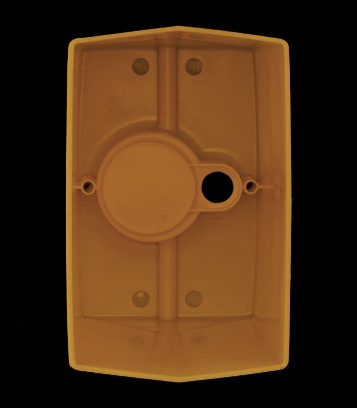 View looking inside Brown Luminary