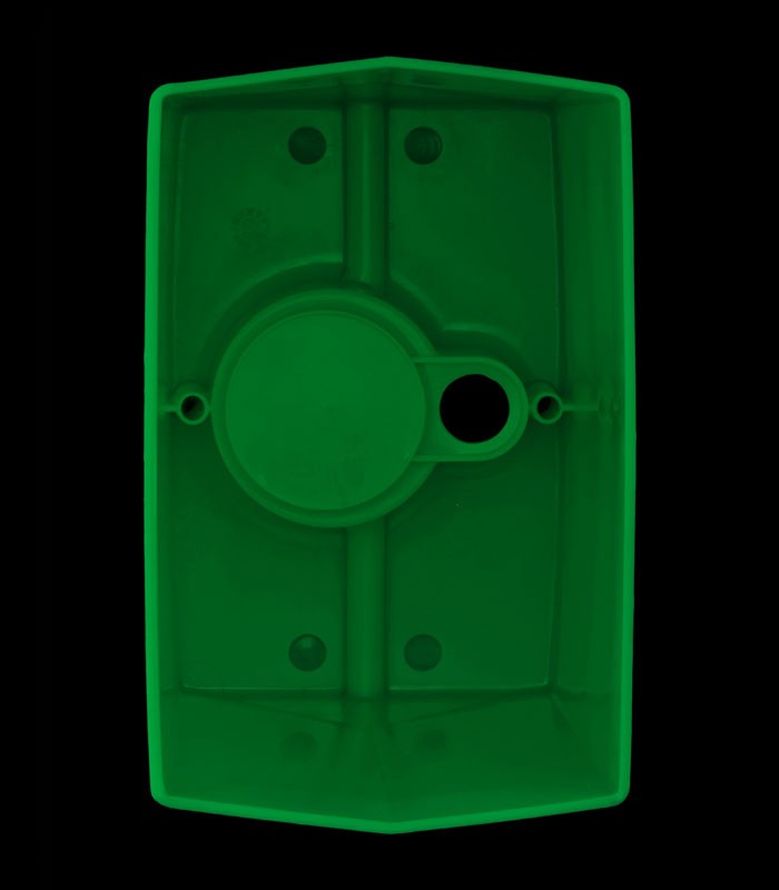 View looking inside Green Luminary
