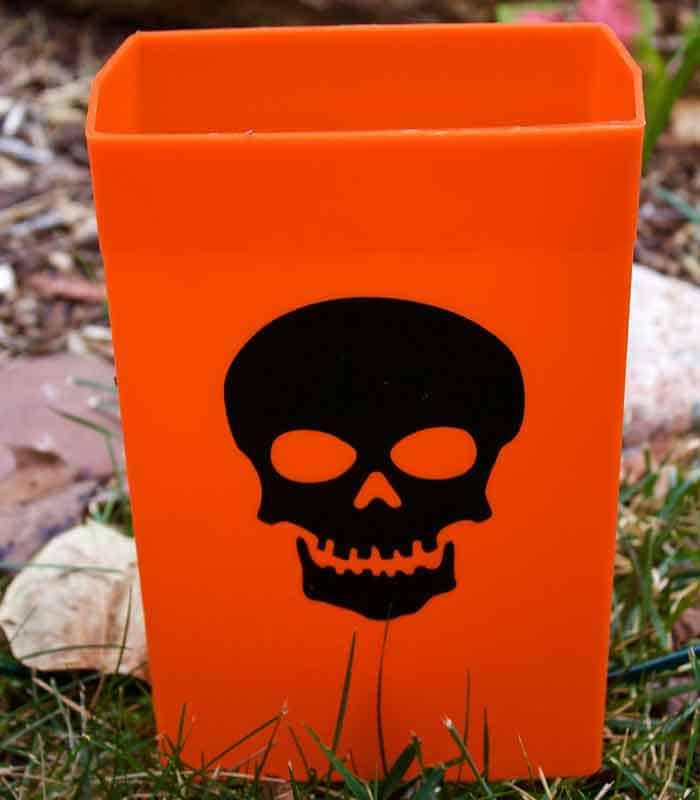 Set of 6 Halloween Luminaries