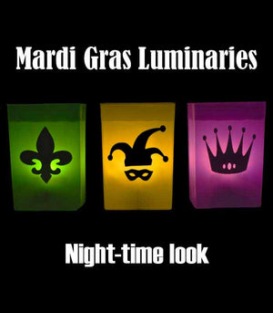 Mardi Gras Luminaries Night-TIme Look