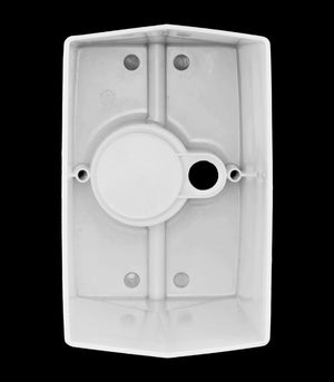 View Inside White Luminary