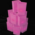 Set of 12 Pink Luminaries